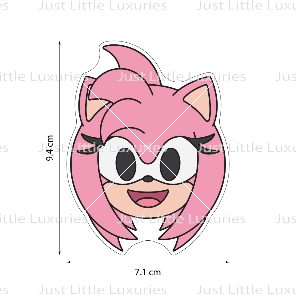 Amy Rose Cookie Cutter