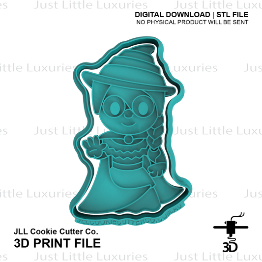 Elphaba Cookie Cutter and Embosser (DIGITAL DOWNLOAD)