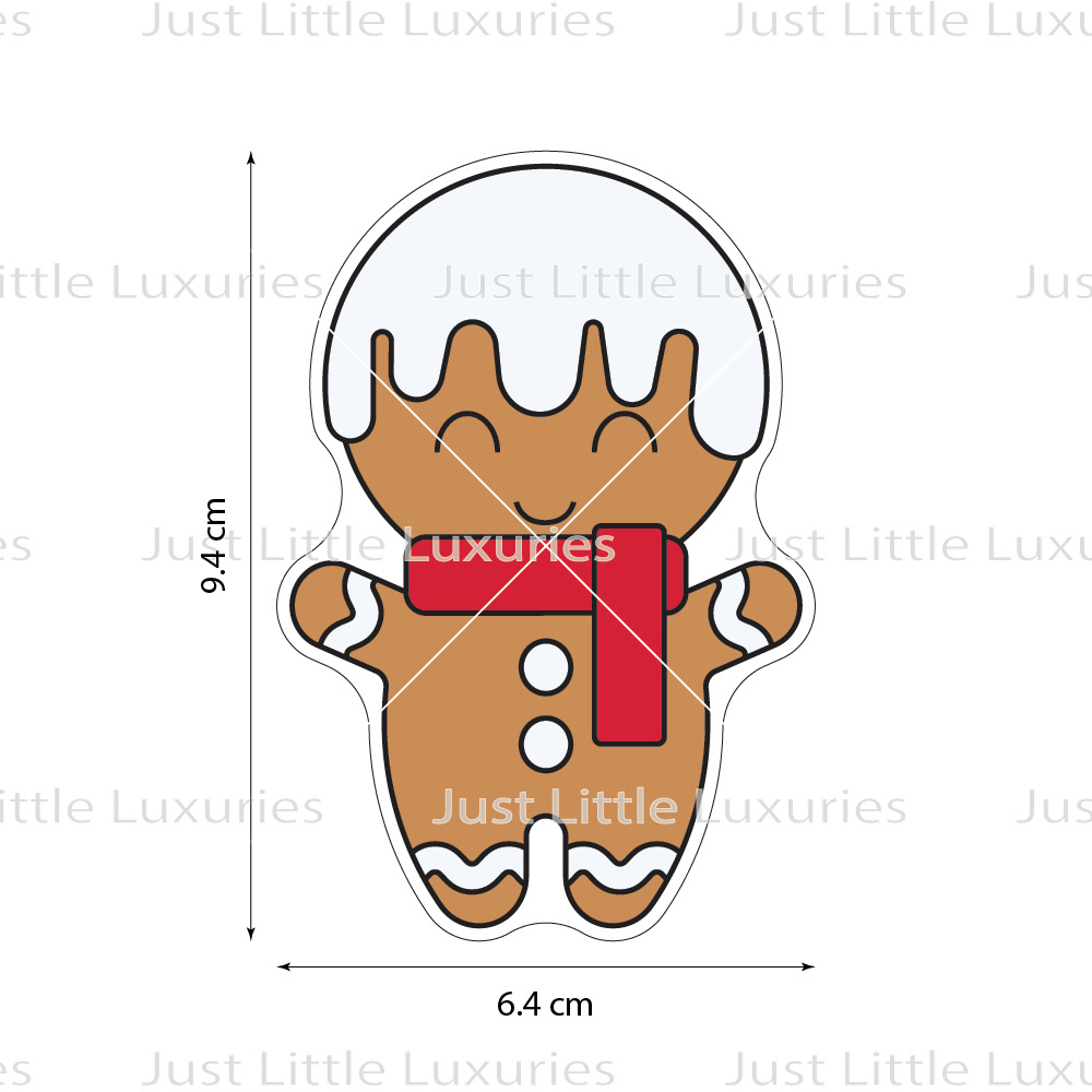 Gingerbread Man Cookie Cutter