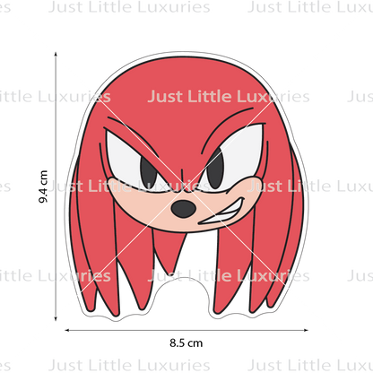 Knuckles Cookie Cutter