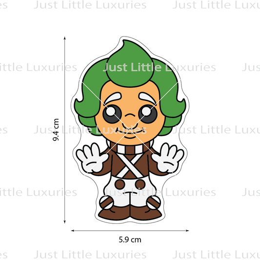 Oompa Loompa Cookie Cutter