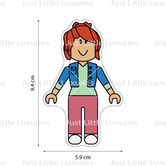 Roblox Bacon Girl Cookie Cutter