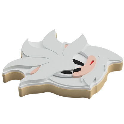 Silver Hedgehog Cookie Cutter