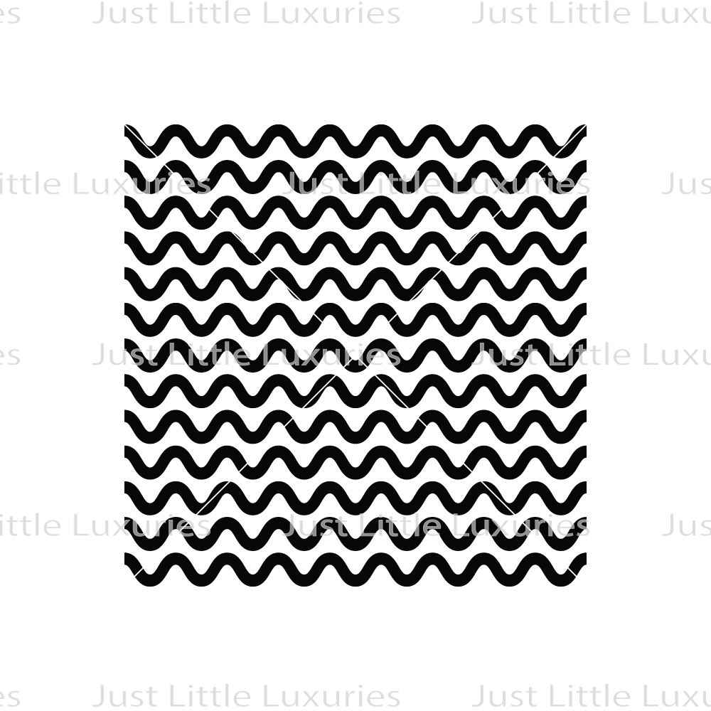 Wavy Lines Pattern Debosser