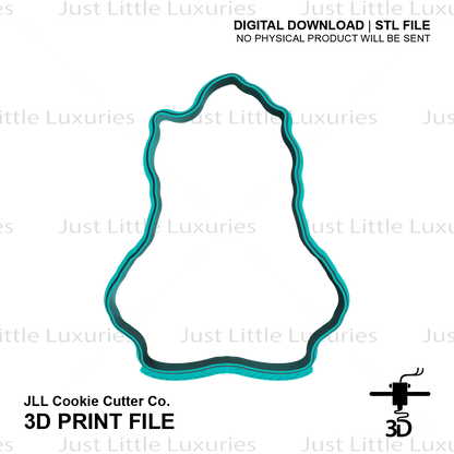 Anger Cookie Cutter and Embosser (DIGITAL DOWNLOAD)