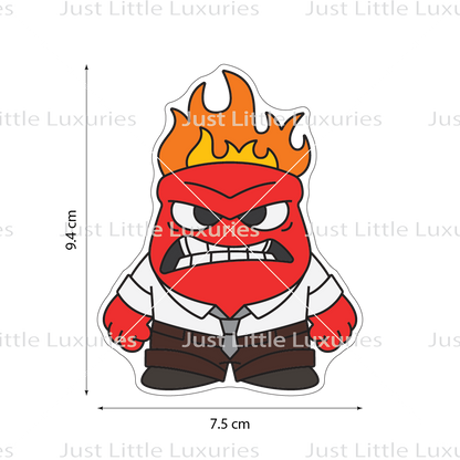 Anger Cookie Cutter and Embosser (DIGITAL DOWNLOAD)