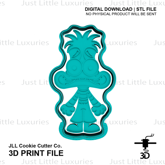 Anxiety Cookie Cutter and Embosser (DIGITAL DOWNLOAD)