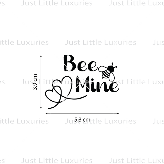 Bee Mine Cookie Stamp