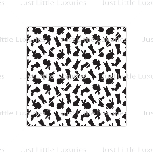 Bunny Motif Pattern Debosser