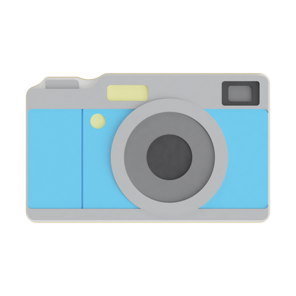 Retro Camera Layered Cookie Cutter