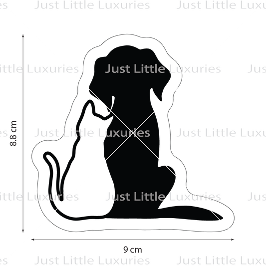 Cat and Dog Cookie Cutter