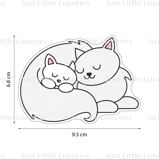 Cats (2) Cookie Cutter