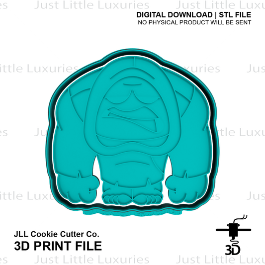 Deep Dark Secret Cookie Cutter and Embosser (DIGITAL DOWNLOAD)