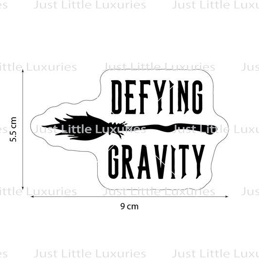 Defying Gravity Cookie Cutter