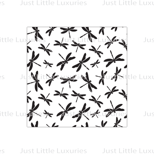 Dragonflies Pattern Debosser