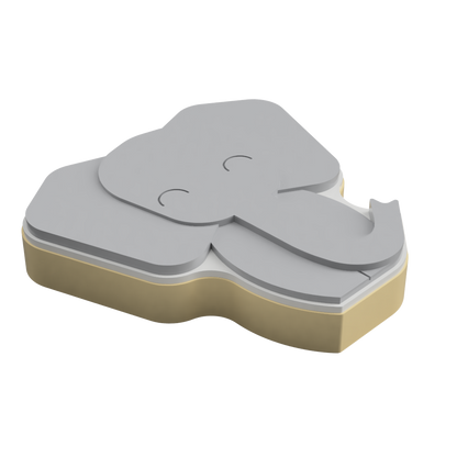 Elephant Layered Cookie Cutter