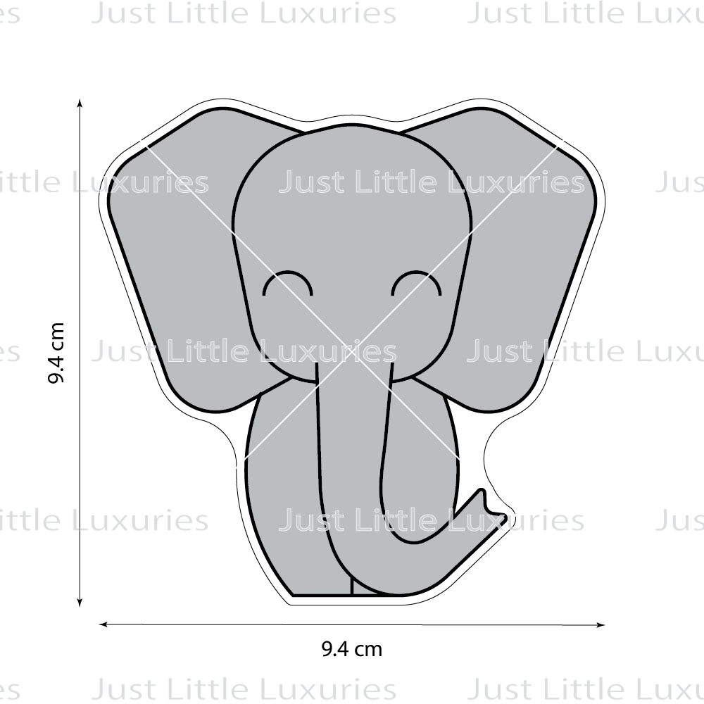 Elephant Layered Cookie Cutter