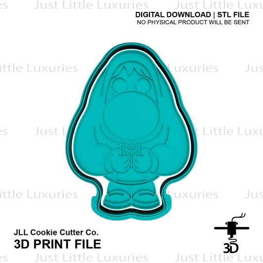 Embarrassment Cookie Cutter and Embosser (DIGITAL DOWNLOAD)