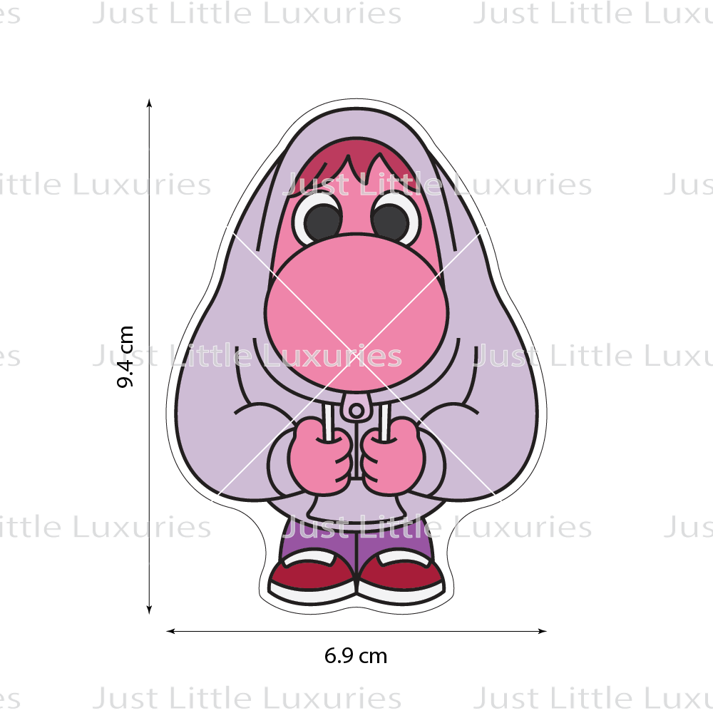 Embarrassment Cookie Cutter and Embosser (DIGITAL DOWNLOAD)