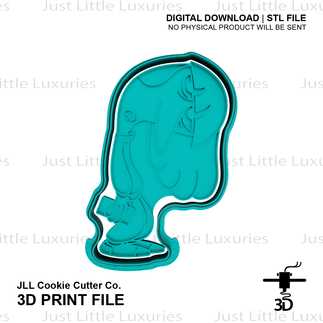 Ennui Cookie Cutter and Embosser (DIGITAL DOWNLOAD)