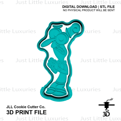 Fear Cookie Cutter and Embosser (DIGITAL DOWNLOAD)