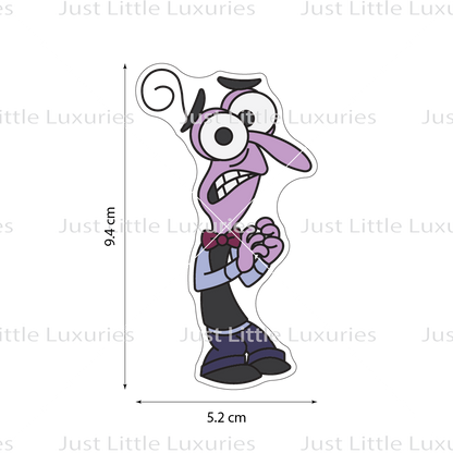 Fear Cookie Cutter and Embosser (DIGITAL DOWNLOAD)