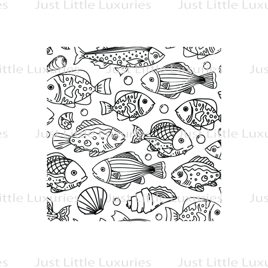 Fish Pattern Debosser