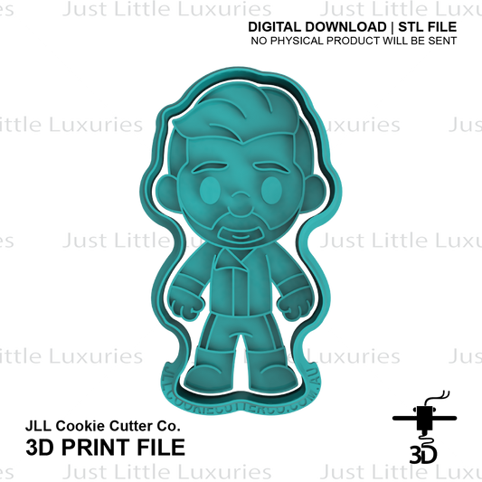 Fiyero Cookie Cutter and Embosser (DIGITAL DOWNLOAD)