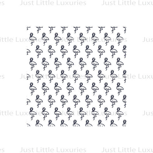 Flamingo (Dense) Pattern Debosser