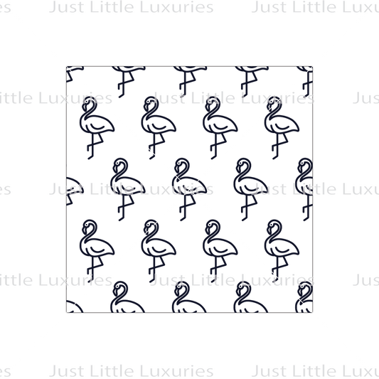 Flamingo (Light) Pattern Debosser