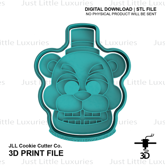 Freddy Cookie Cutter and Embosser (DIGITAL DOWNLOAD)