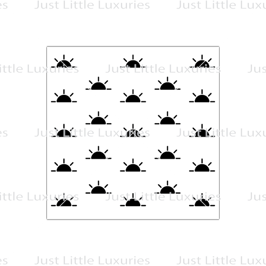 Half Sun Pattern Debosser