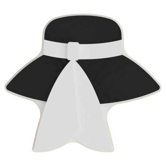 Chapeau du Matin Hat Layered Cookie Cutter