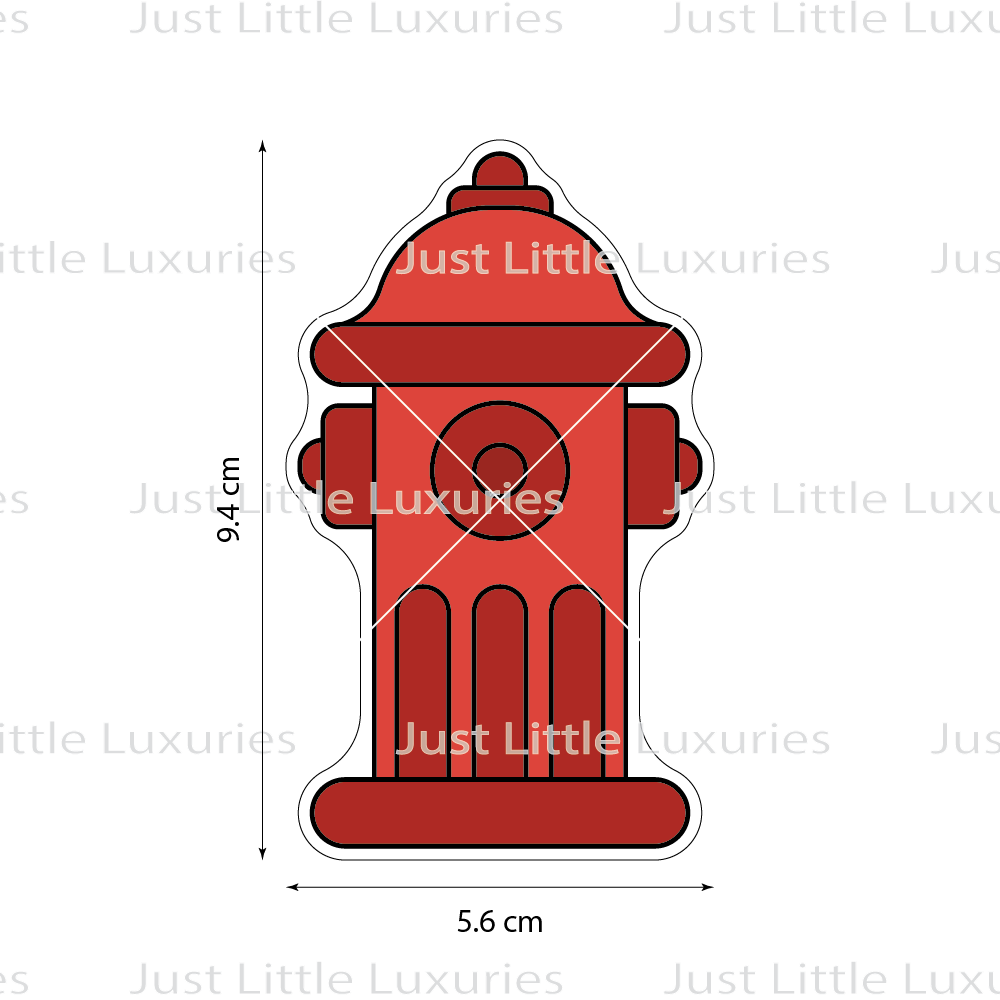 Fire Hydrant Cookie Cutter