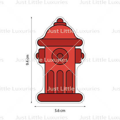 Fire Hydrant Cookie Cutter