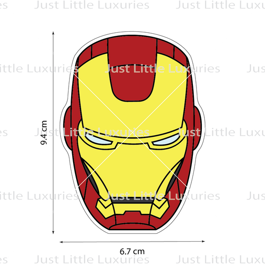 Ironman Face Cookie Cutter