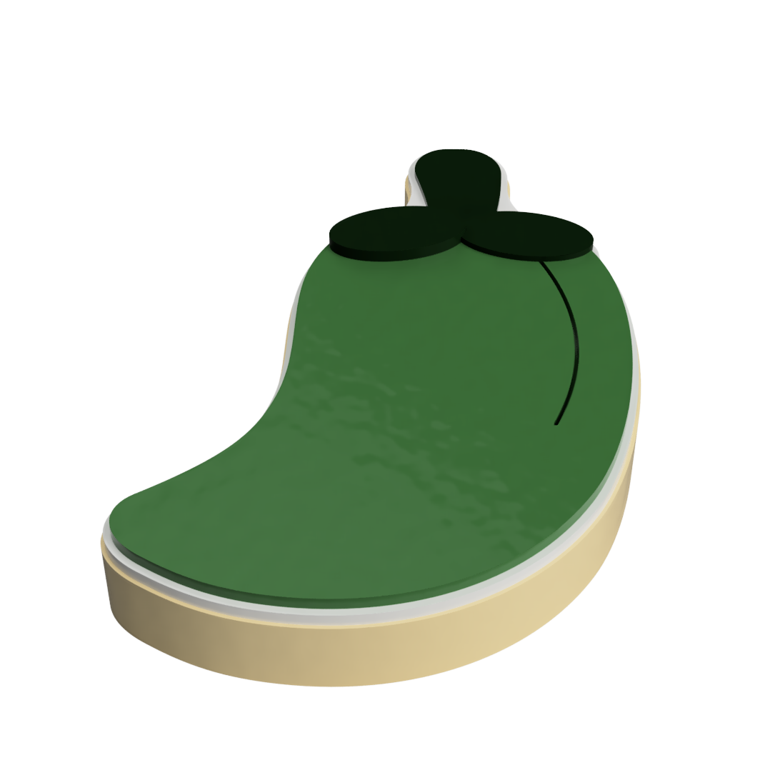 Jalapeno Layered Cookie Cutter