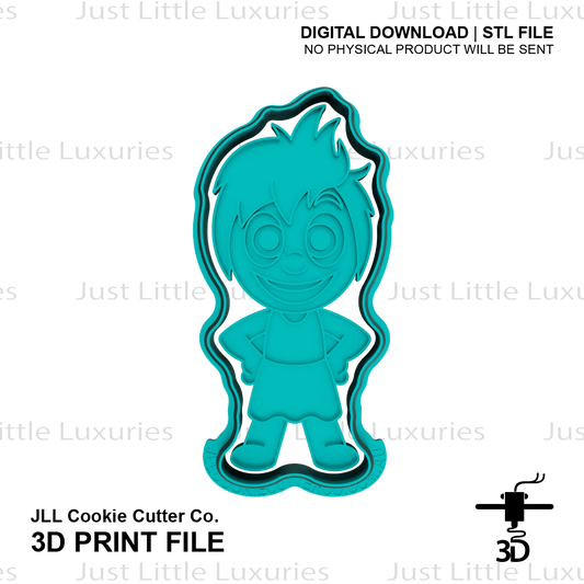 Joy Cookie Cutter and Embosser (DIGITAL DOWNLOAD)