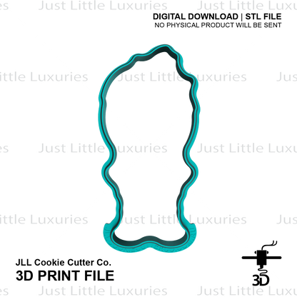 Joy Cookie Cutter and Embosser (DIGITAL DOWNLOAD)