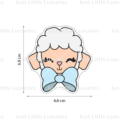 Lamb Face Cookie Cutter