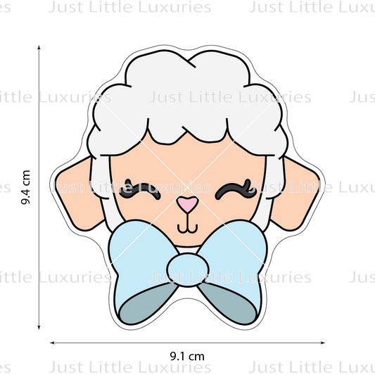 Lamb Face Cookie Cutter