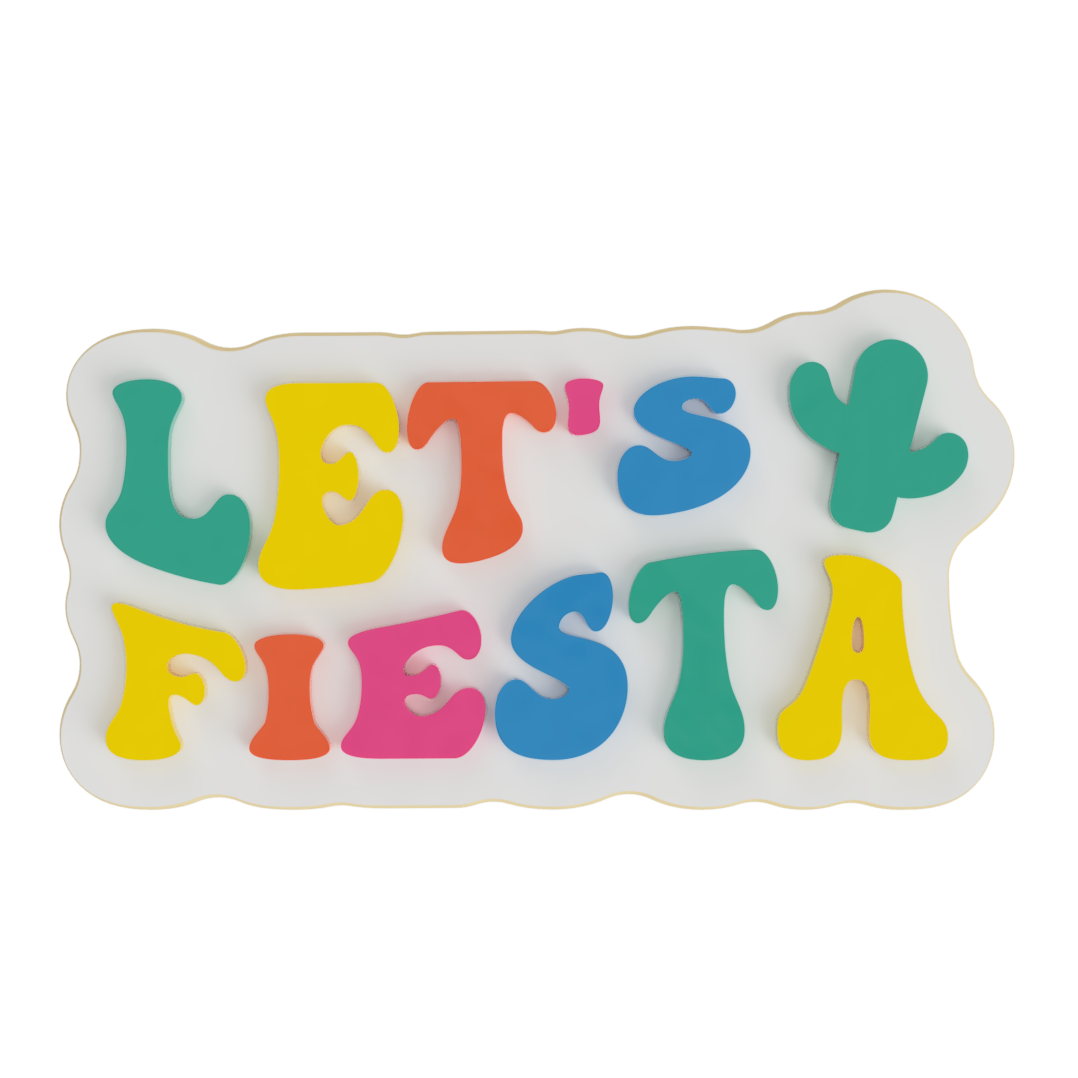"Let's Fiesta" Layered Cookie Cutter