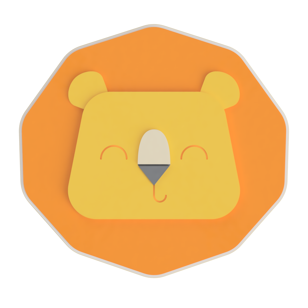 Lion Face Layered Cookie Cutter