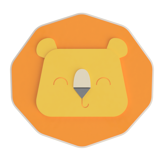 Lion Face Layered Cookie Cutter