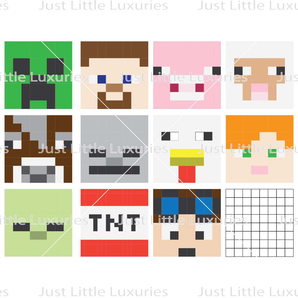 Block Faces Cookie Stamp Bundle