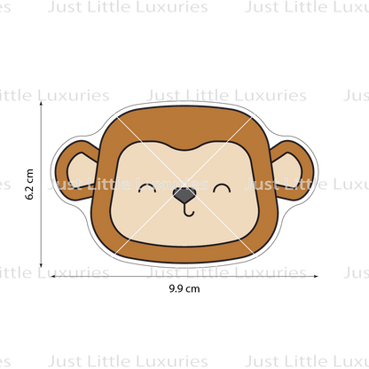 Monkey Face Layered Cookie Cutter