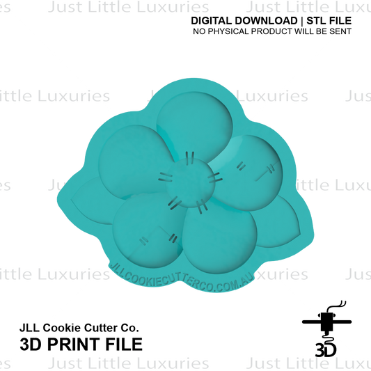 Patchwork Flower Cutter and Stamp Set (DIGITAL DOWNLOAD)