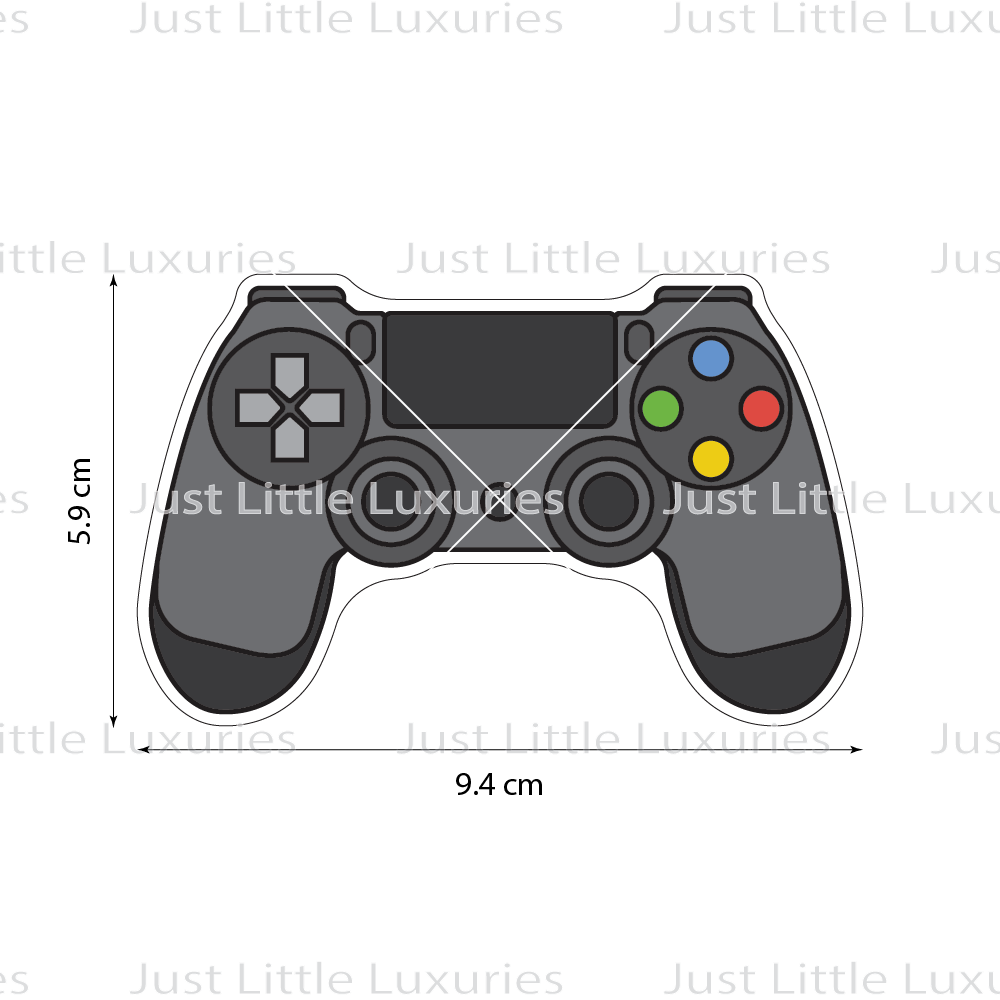 Controller PS4 Cookie Cutter and Embosser (DIGITAL DOWNLOAD)