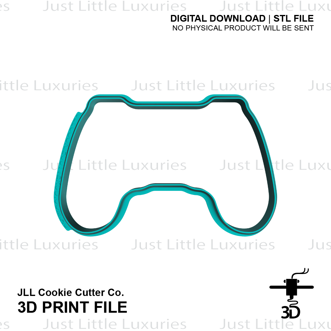 Controller PS4 Cookie Cutter and Embosser (DIGITAL DOWNLOAD)
