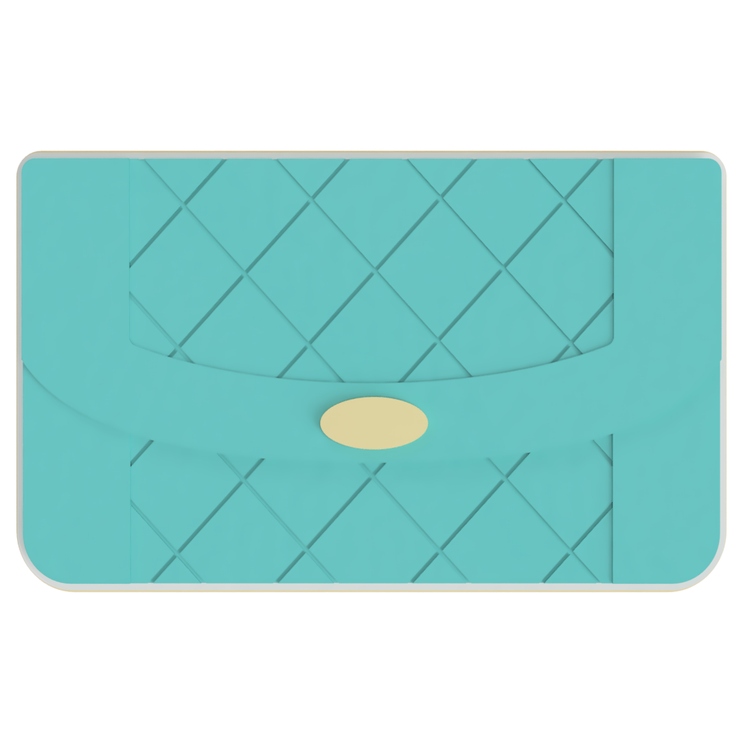 Tiffany Purse Layered Cookie Cutter